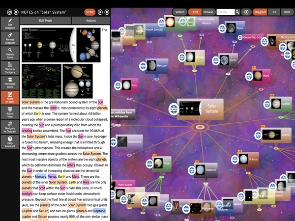 InfoRapid KnowledgeBase Builder – 3D Mind Maps and Knowledge Management